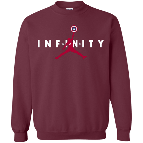 Sweatshirts Maroon / S Infinity Air Crewneck Sweatshirt