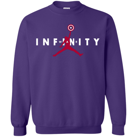 Sweatshirts Purple / S Infinity Air Crewneck Sweatshirt