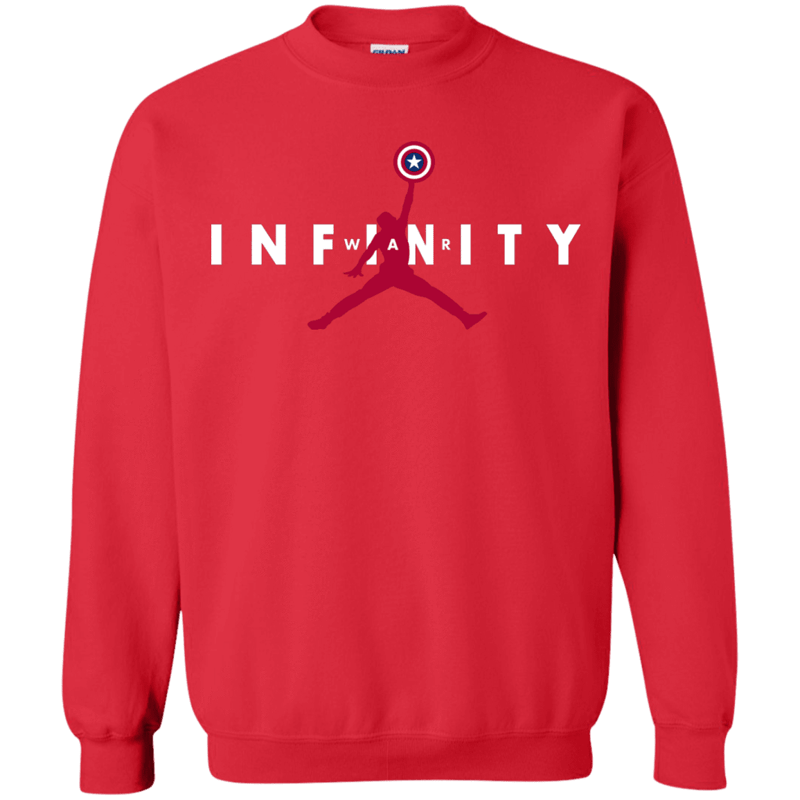 Sweatshirts Red / S Infinity Air Crewneck Sweatshirt