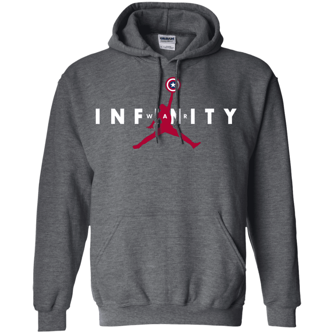 Sweatshirts Dark Heather / S Infinity Air Pullover Hoodie