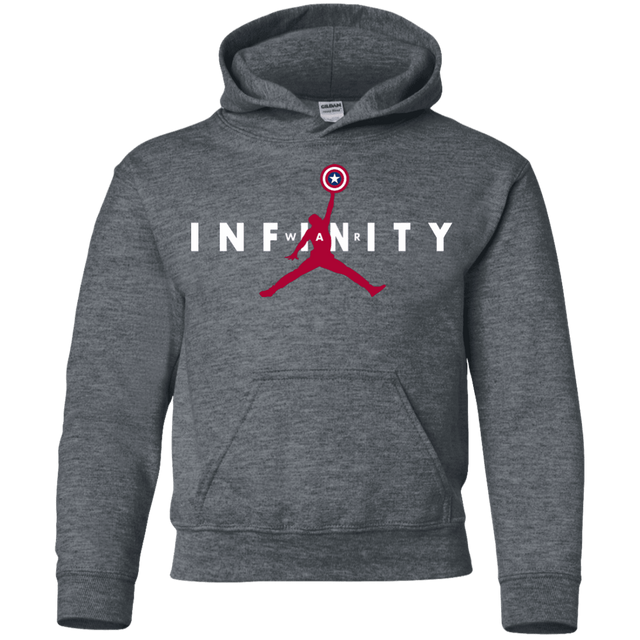 Sweatshirts Dark Heather / YS Infinity Air Youth Hoodie