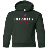 Sweatshirts Forest Green / YS Infinity Air Youth Hoodie