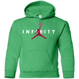 Sweatshirts Irish Green / YS Infinity Air Youth Hoodie