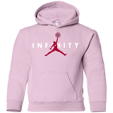 Sweatshirts Light Pink / YS Infinity Air Youth Hoodie