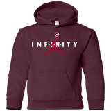 Sweatshirts Maroon / YS Infinity Air Youth Hoodie