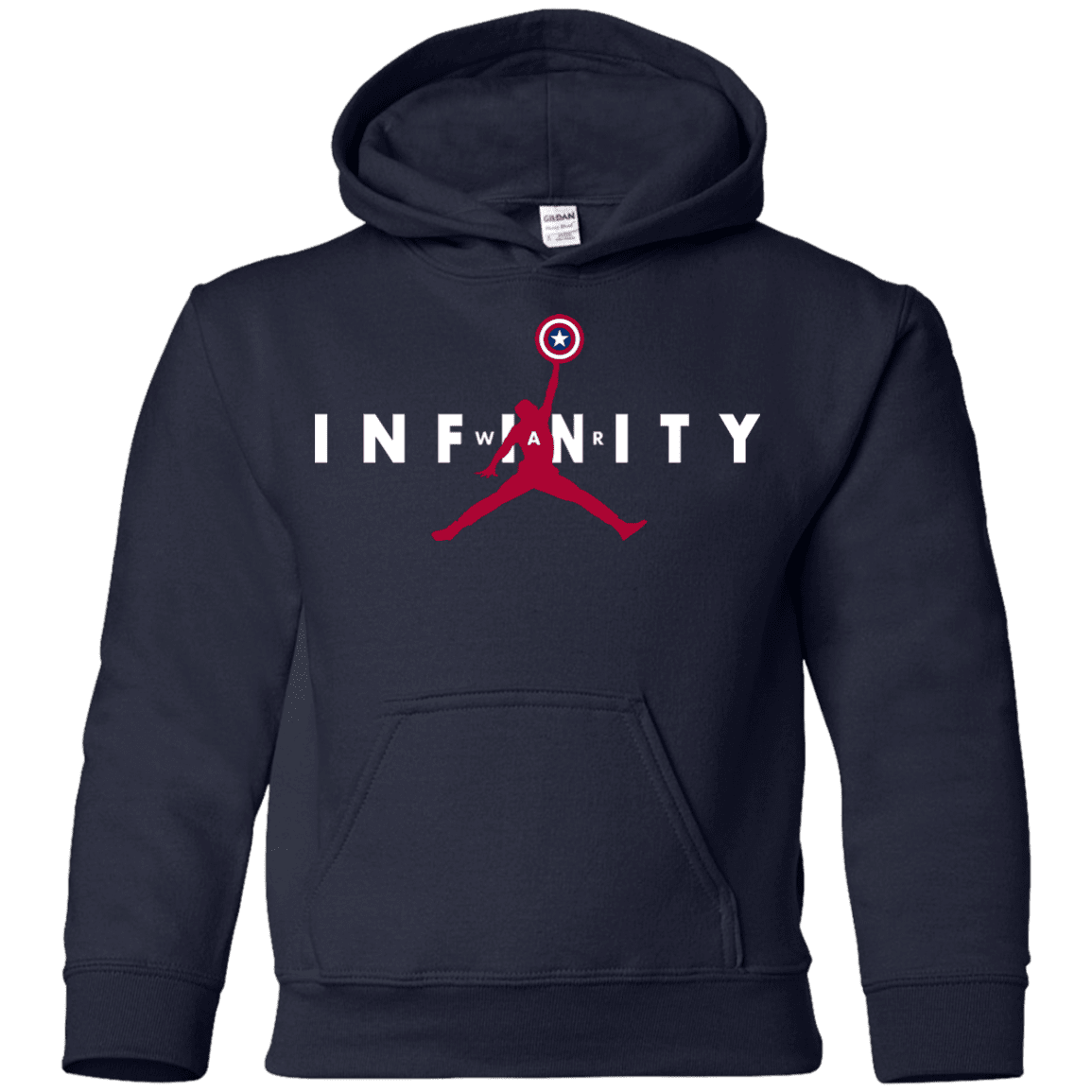 Sweatshirts Navy / YS Infinity Air Youth Hoodie