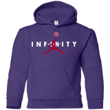 Sweatshirts Purple / YS Infinity Air Youth Hoodie