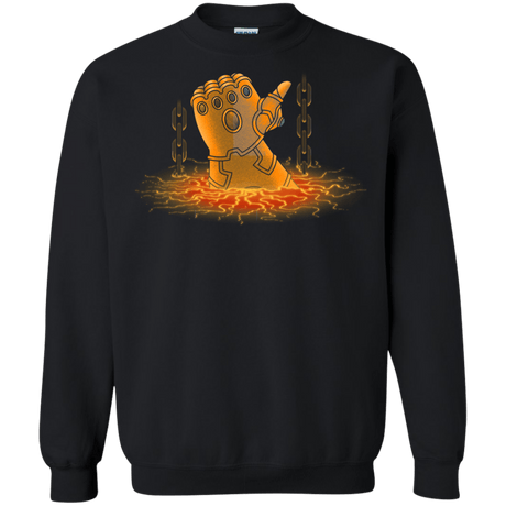 Sweatshirts Black / S Infinity Gauntlet Crewneck Sweatshirt