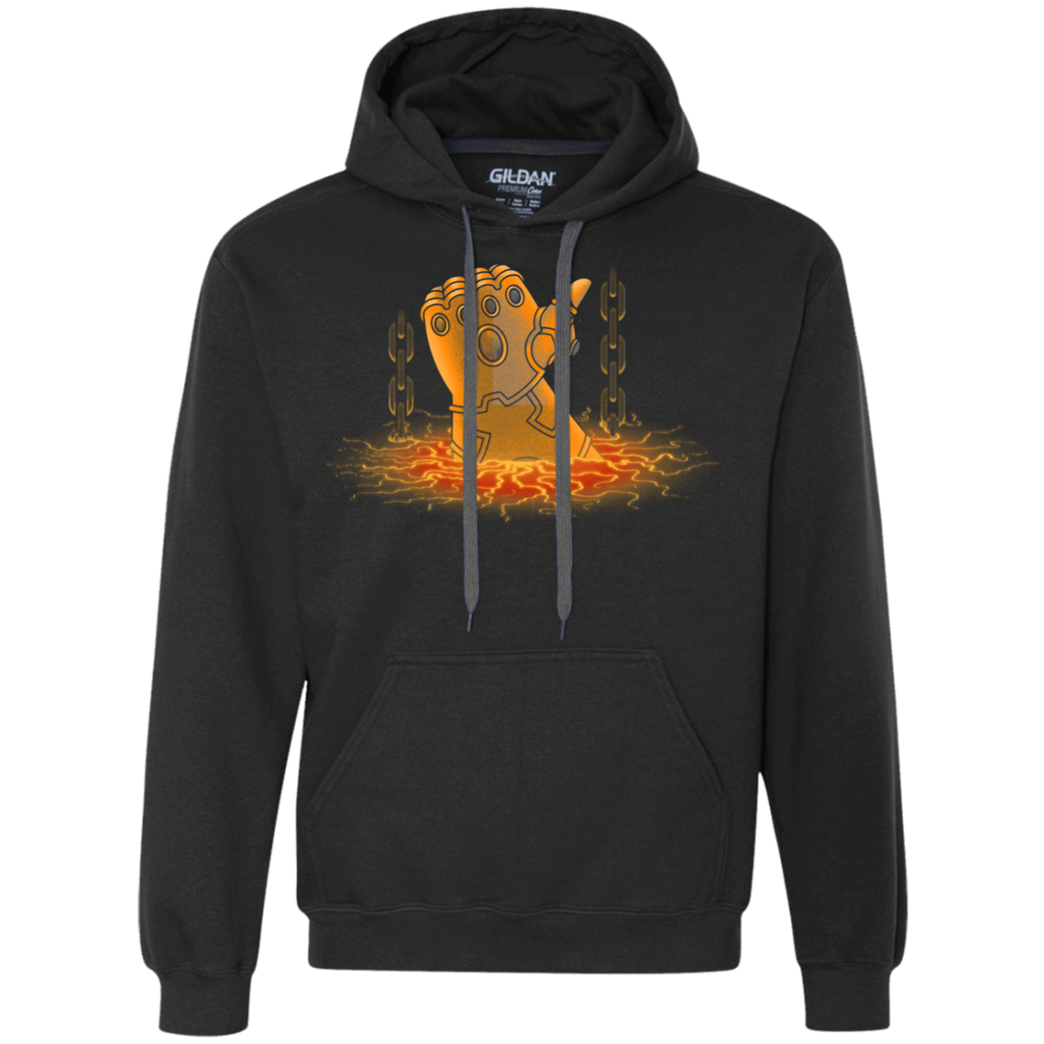 Sweatshirts Black / S Infinity Gauntlet Premium Fleece Hoodie
