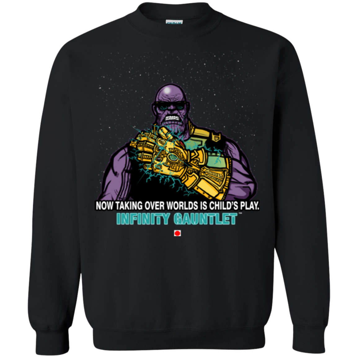 Sweatshirts Black / S Infinity Gear Crewneck Sweatshirt