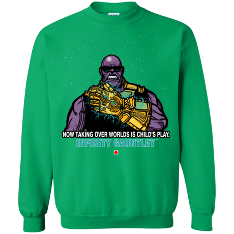 Sweatshirts Irish Green / S Infinity Gear Crewneck Sweatshirt