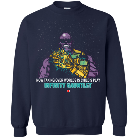 Sweatshirts Navy / S Infinity Gear Crewneck Sweatshirt