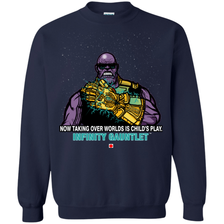 Sweatshirts Navy / S Infinity Gear Crewneck Sweatshirt