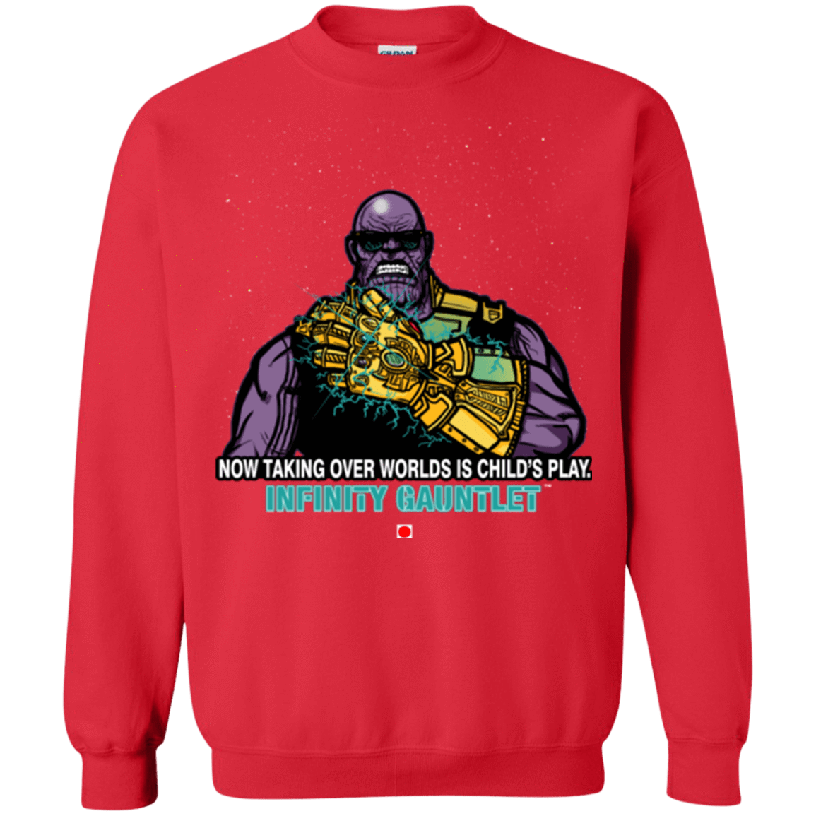 Sweatshirts Red / S Infinity Gear Crewneck Sweatshirt