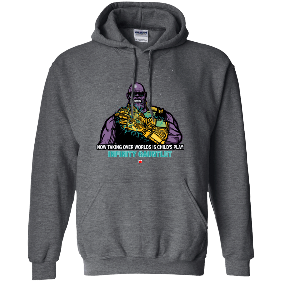 Sweatshirts Dark Heather / S Infinity Gear Pullover Hoodie