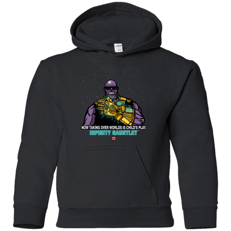 Sweatshirts Black / YS Infinity Gear Youth Hoodie
