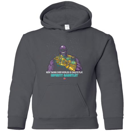 Sweatshirts Charcoal / YS Infinity Gear Youth Hoodie