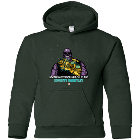 Sweatshirts Forest Green / YS Infinity Gear Youth Hoodie