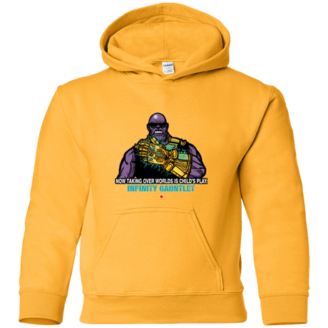 Sweatshirts Gold / YS Infinity Gear Youth Hoodie