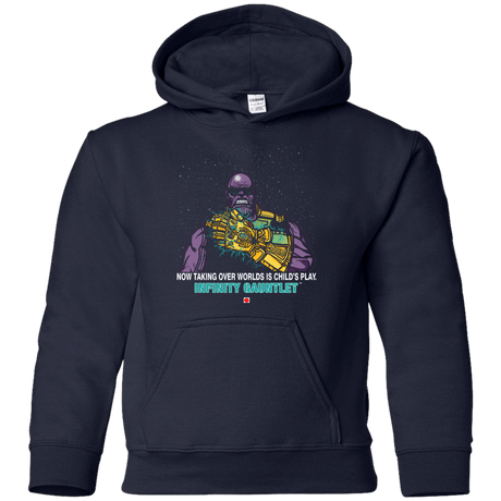 Sweatshirts Navy / YS Infinity Gear Youth Hoodie