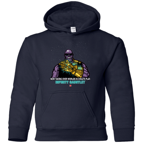 Sweatshirts Navy / YS Infinity Gear Youth Hoodie