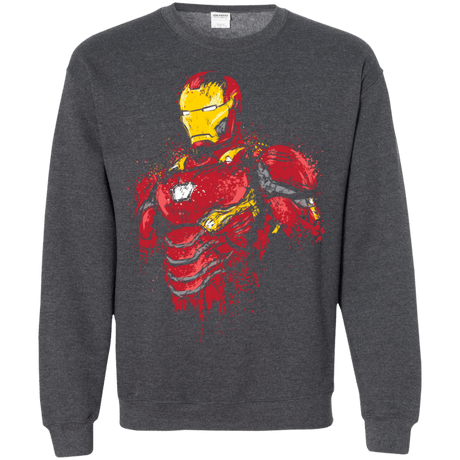 Sweatshirts Dark Heather / S Infinity Iron Crewneck Sweatshirt