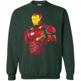 Sweatshirts Forest Green / S Infinity Iron Crewneck Sweatshirt
