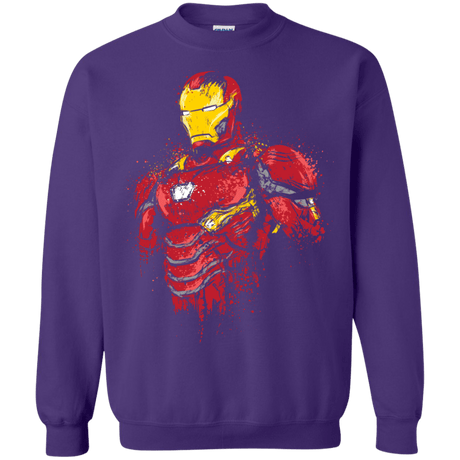 Sweatshirts Purple / S Infinity Iron Crewneck Sweatshirt