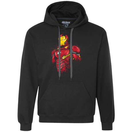 Sweatshirts Black / S Infinity Iron Premium Fleece Hoodie