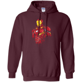 Sweatshirts Maroon / S Infinity Iron Pullover Hoodie