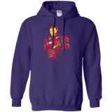 Sweatshirts Purple / S Infinity Iron Pullover Hoodie