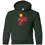 Sweatshirts Forest Green / YS Infinity Iron Youth Hoodie