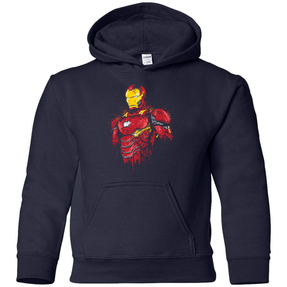 Sweatshirts Navy / YS Infinity Iron Youth Hoodie