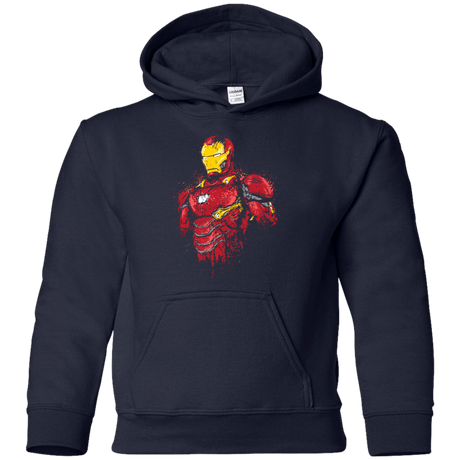 Sweatshirts Navy / YS Infinity Iron Youth Hoodie