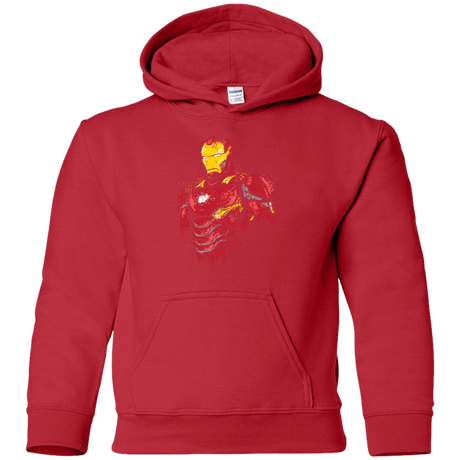 Sweatshirts Red / YS Infinity Iron Youth Hoodie