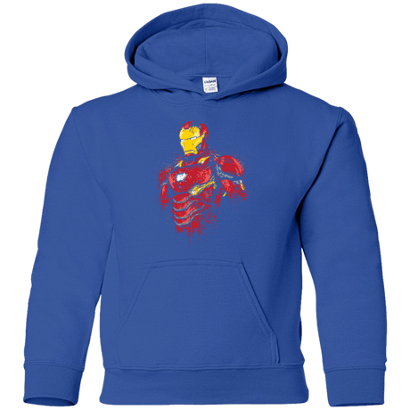 Sweatshirts Royal / YS Infinity Iron Youth Hoodie