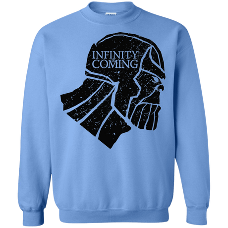 Sweatshirts Carolina Blue / S Infinity is coming Crewneck Sweatshirt