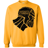 Sweatshirts Gold / S Infinity is coming Crewneck Sweatshirt