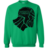 Sweatshirts Irish Green / S Infinity is coming Crewneck Sweatshirt
