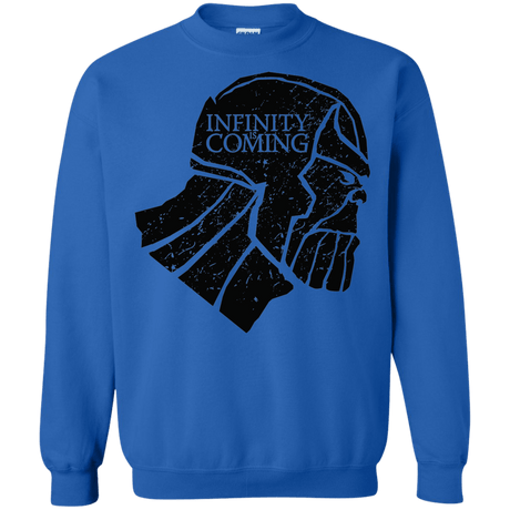 Sweatshirts Royal / S Infinity is coming Crewneck Sweatshirt