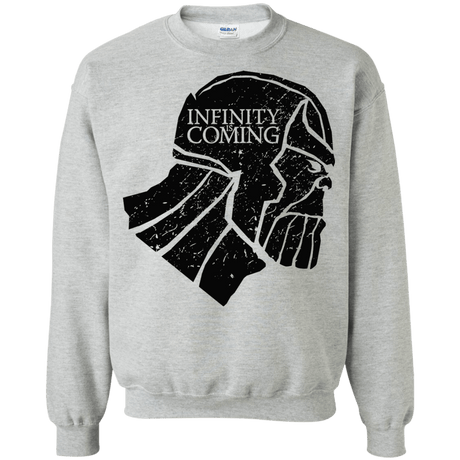 Sweatshirts Sport Grey / S Infinity is coming Crewneck Sweatshirt