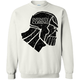 Sweatshirts White / S Infinity is coming Crewneck Sweatshirt