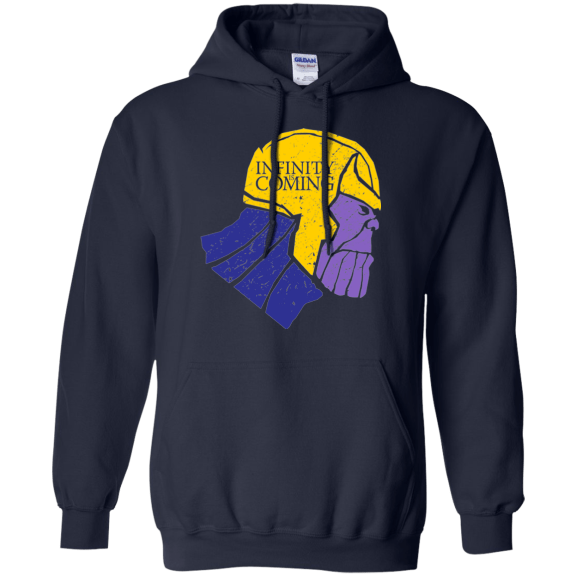 Sweatshirts Navy / S Infinity is Coming Pullover Hoodie