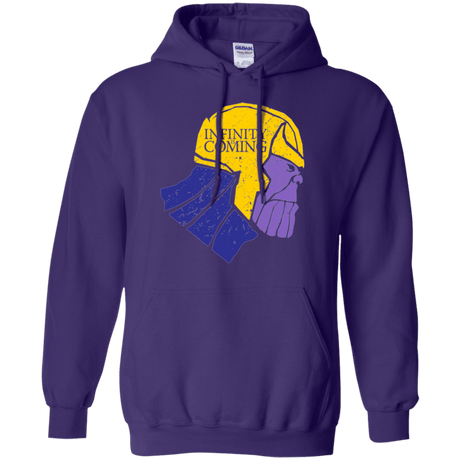 Sweatshirts Purple / S Infinity is Coming Pullover Hoodie