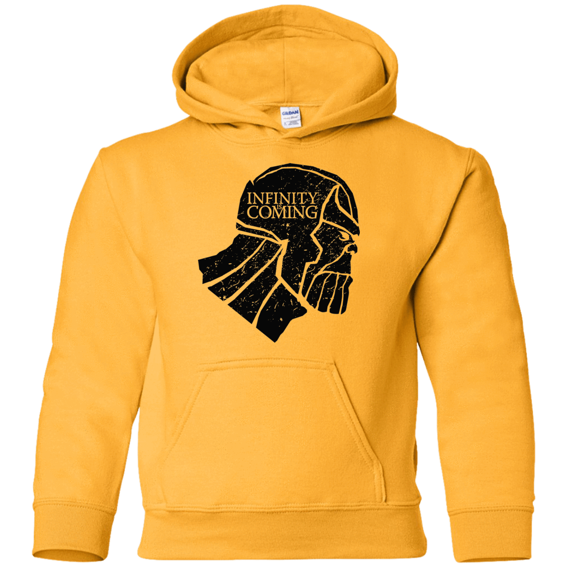 Sweatshirts Gold / YS Infinity is coming Youth Hoodie
