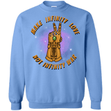Sweatshirts Carolina Blue / S Infinity Peace Crewneck Sweatshirt