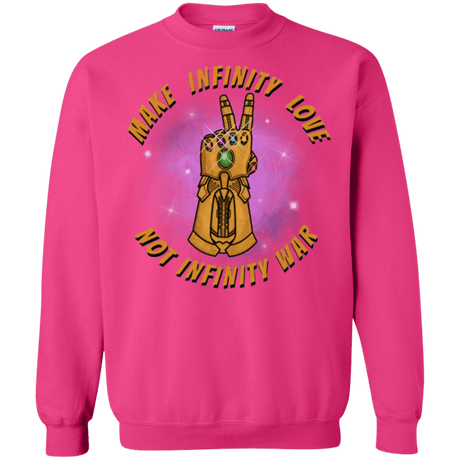 Sweatshirts Heliconia / S Infinity Peace Crewneck Sweatshirt