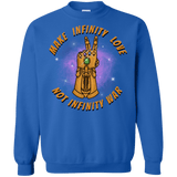 Sweatshirts Royal / S Infinity Peace Crewneck Sweatshirt