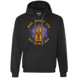 Sweatshirts Black / S Infinity Peace Premium Fleece Hoodie