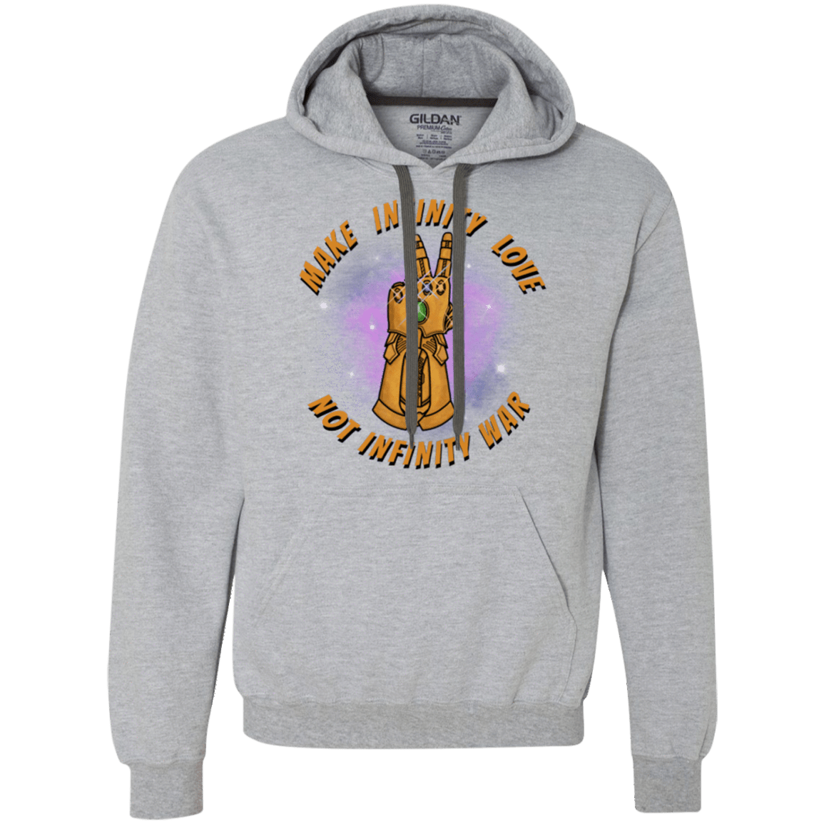 Sweatshirts Sport Grey / S Infinity Peace Premium Fleece Hoodie